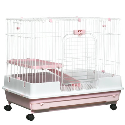 Maison pour animaux avec roues