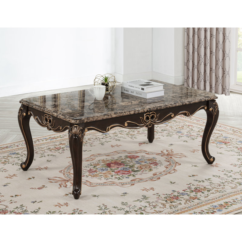Table basse Carrara Brown 