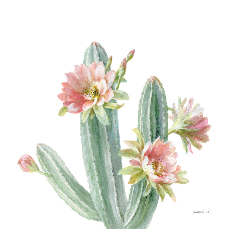 Pastel Desert III by Danhui Nai - Wrapped Canvas Painting, 91cm H x 91cm W x 3.8cm D