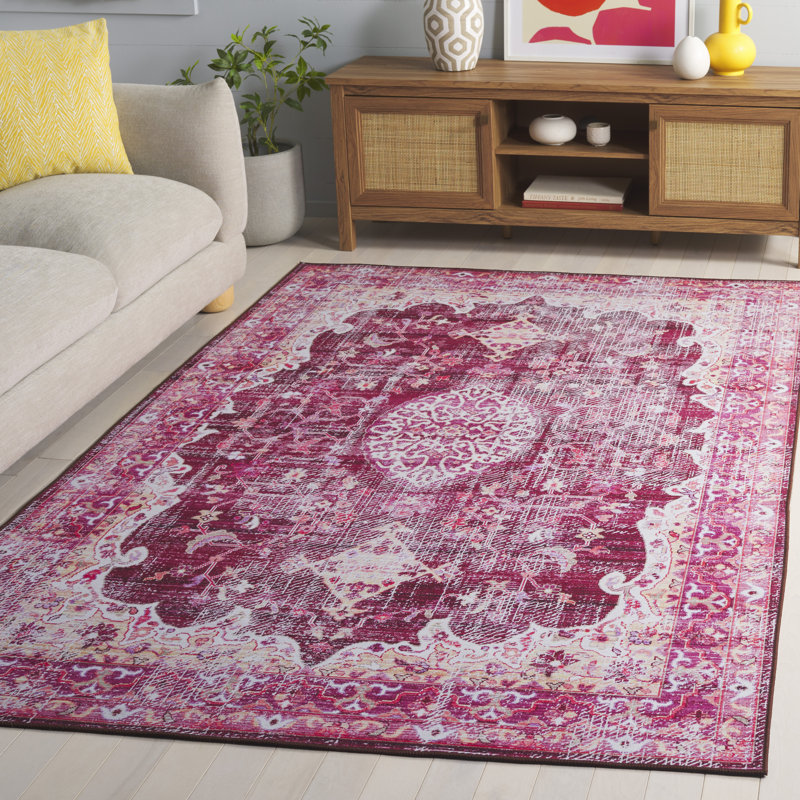 Tucson 206 M/W S/R Performance Machine Washable Oriental Rug, Rectangle 5' x 8'