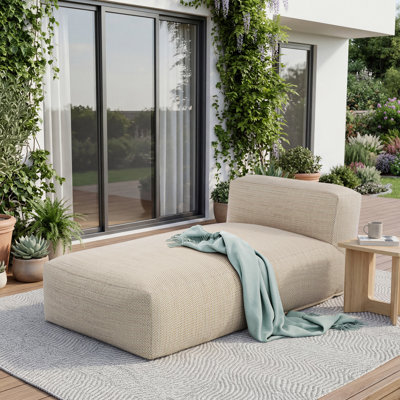 Méridienne de jardin pour l'extérieur