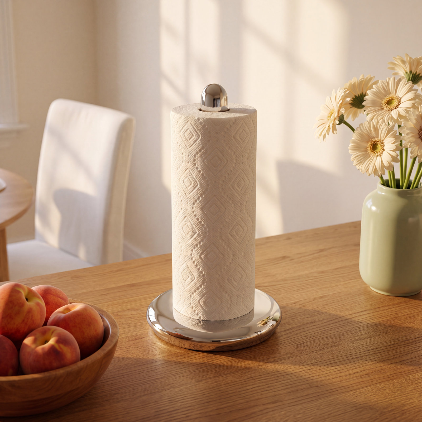 Nambé Curvo Paper Towel Holder