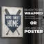 Base Home Sweet Home - Impression sur toile seulement - NON CADRE-157686945