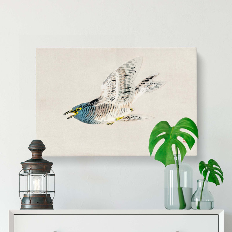 Herring Gull by Kono Baireir - Wrapped Canvas, 60cm H x 91cm W x 3cm D