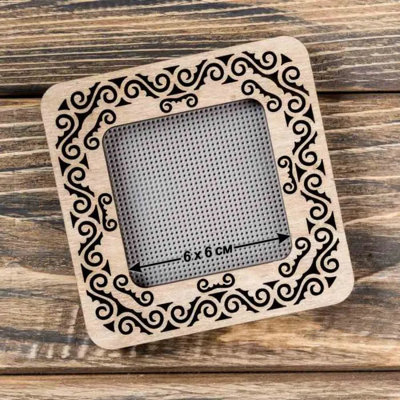 Magnetic embroidery hoops FLMP-003 (6*6 cm.)