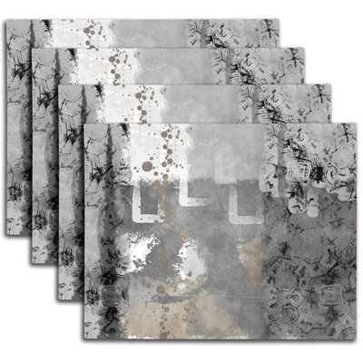 Napperon abstrait en polyester