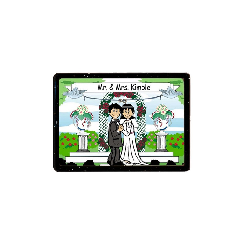 Magnet en acrylique de mariage personnalisé - excellent cadeau!, Oui