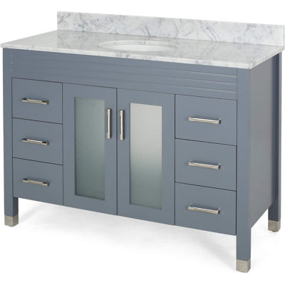 Ensemble de meuble-lavabo simple 49 po avec plateau Keior