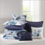 Ensemble de couette 7 pièces pour lit Cal King : couette 104 x 98 pouces, taies d’oreiller 20 x 36 pouces-135278163