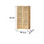 Armoire de rangement en rotin