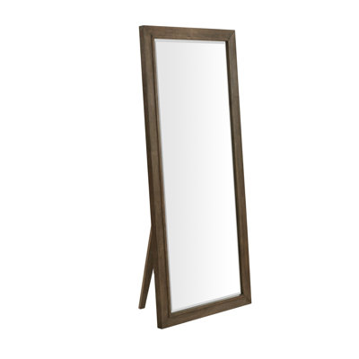 Raaya Wood Rectangle Floor Mirror