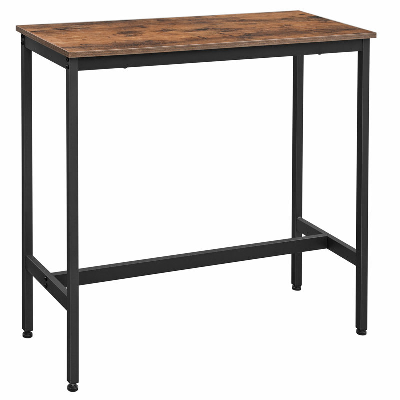 Commerce 100cm Home Bar, Rustic Brown