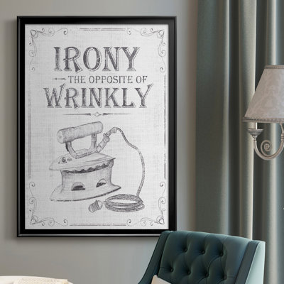 «Laundry Today II», reproduction d'art sur toile
