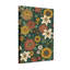 Motif floral de plantes et de fleurs aux couleurs vives et aux fleurs variées-708388467