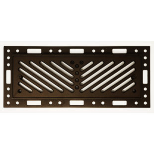 Registre de plancher en métal
