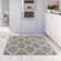 Myshaggy Collection Rugs Trellis Design in Grey