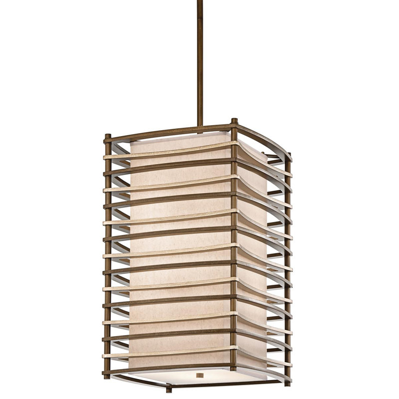 Crowborough 4 - Light Square/Rectangle Pendant