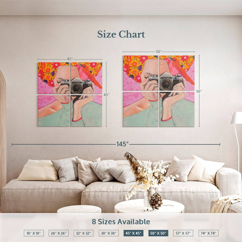 Leisha Cliche, 50" H x 50" W