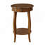 Table de bout en noyer avec 1 tiroir