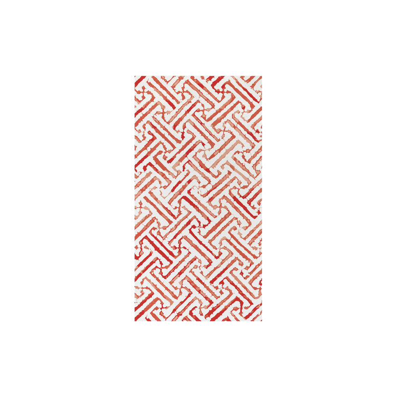 Papersoft Spunlace Rectangle Napkins, Red