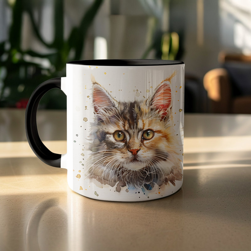 Mug, Black, 2