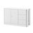 Sideboard With Extendable Table, Multifunctional Storage Cabinet With 2 Doors And 3 Drawers, Living Room Cabinet-341734712