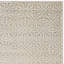 Tapis argenté en laine / viscose / coton à motif géométrique D Wilson Stone Wash-601579241