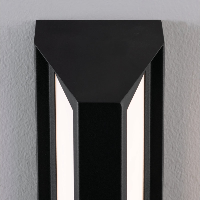 Fulton - LED Outdoor Sconce - 24" - Black, 24" H