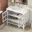 Meuble-lavabo 36 po avec lavabo en céramique-112605939