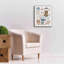 «Red Coffee Barrel I V2 Gingham» par Courtney Prahl, art mural sur toile-972044712