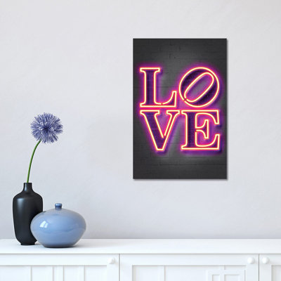 "Love" par Octavio Mielu-impression d’art textuel
