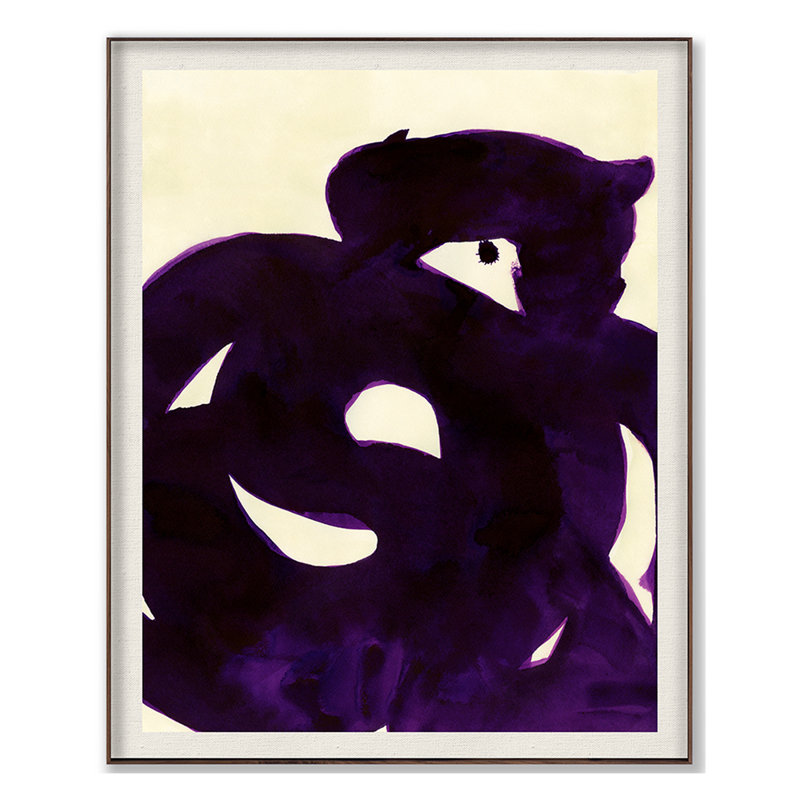 Petrol Print by Zoe Bios Creative, 55" H x 45" W
