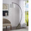 Lampe sur pied arquée 76 po Savio