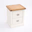 Horacia 45cm W Plywood / Laminate Board Bedside Table-20586832