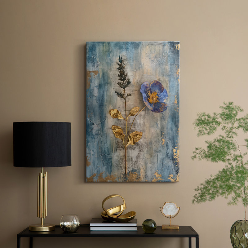 FLORAL Series LI - Gallery Cavas, H 12 po x l 8 po