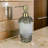 Glass Liquid Soap Dispenser  11.5 Oz