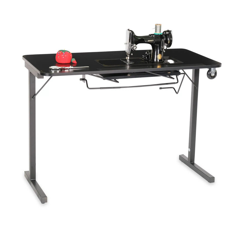 Table de couture lourde pour machines à plumes Singer par Arrow Classic Sewing Furniture