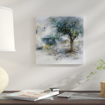 « a place to be », reproduction sur toile