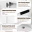 Ensemble de meuble-lavabo simple 28 po Denston-1777630438