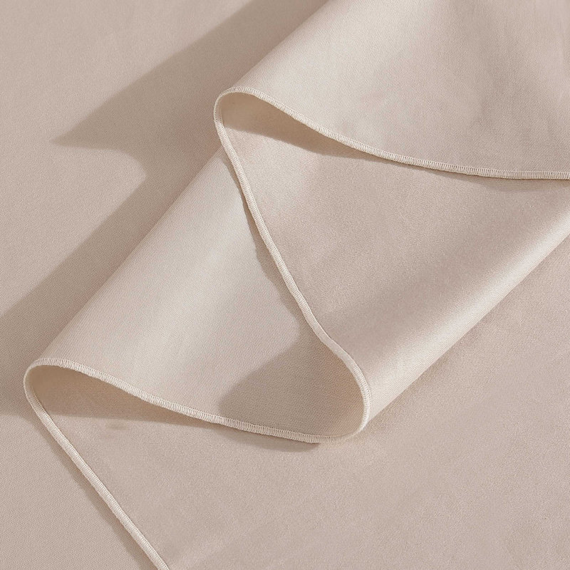 Calvin Klein Pearl Edge Cotton Sateen Sheet Set, Queen Sheet Set with 2 Pillowcases, Light Pink