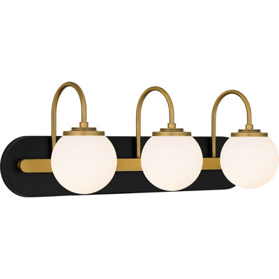 Applique murale pour salle de bain 3 lumières Kaeloni