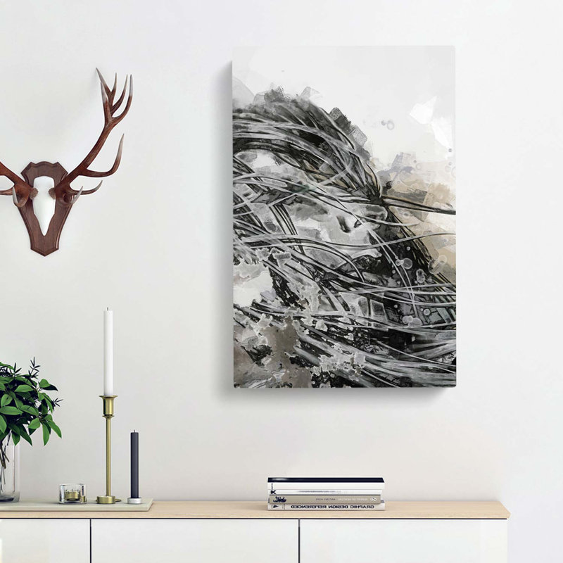 Graffiti Art in Abstract - Wrapped Canvas, 50cm H x 35cm W x 3cm D