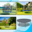Housse de protection pour trampoline d'extérieur robuste et imperméable, housse de protection durable pour trampoline résistante aux rayons UV-86762529