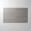 Carreau de mur de métro en céramique gris mat 3,5 po x 12 po Bedouin-114645233