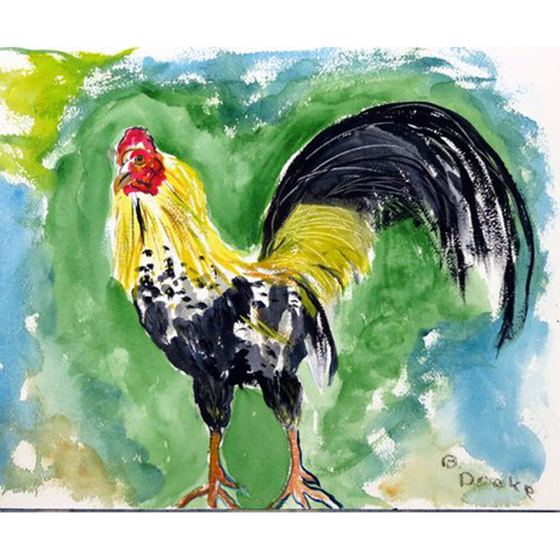 Serviette de plage bantam coq Ghyslaine