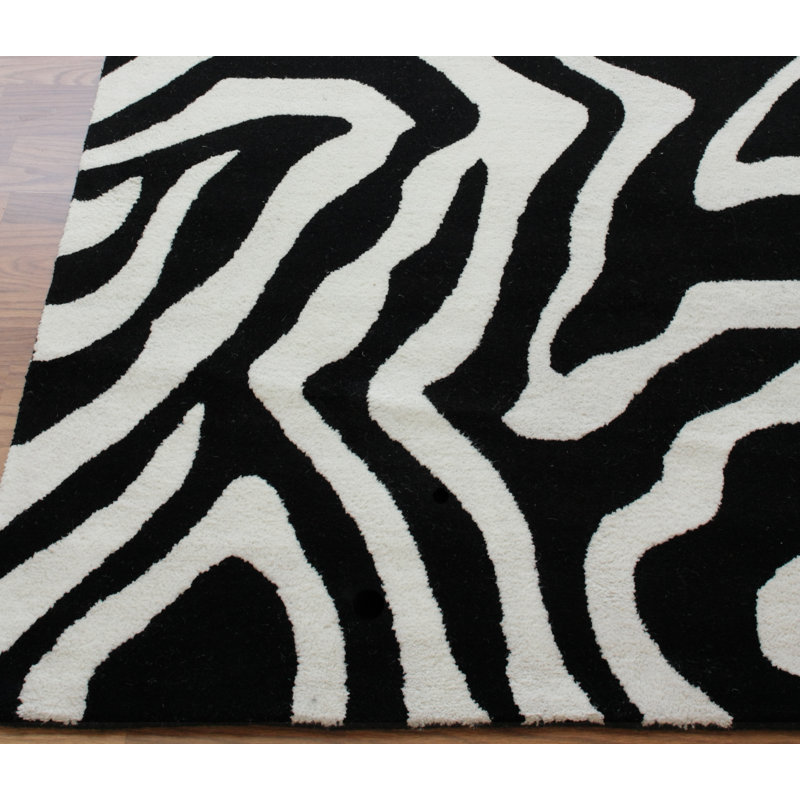 Tapis noir Felker, Rectangle 5 pi x 8 pi