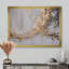 «Gold and White Collusion Abstract», art mural abstrait, impression sur toile moderne-83330102-114918484-83330124