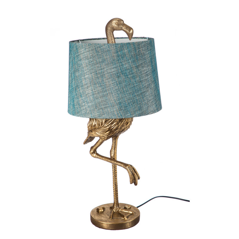 Fairlee Flamingo Resin Table Lamp