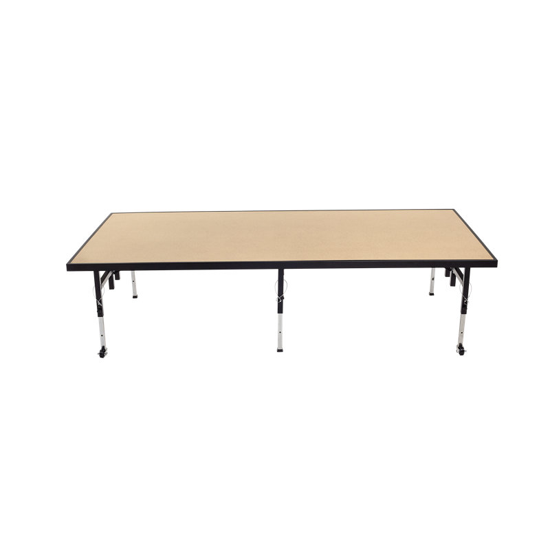 Scène et rehausse assise, H 40 po x l 96 po x P 48 po, Panneau pressé