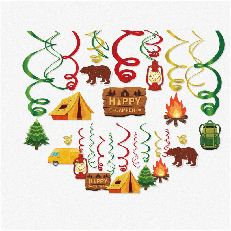 Navy Blue & Gold Birthday Party Decorations Kit
